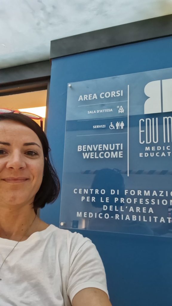 La Fisioterapista Francesca Barbieri con nuove competenze in medical screening, diagnosi medica utile per l'attività del fisioterapista